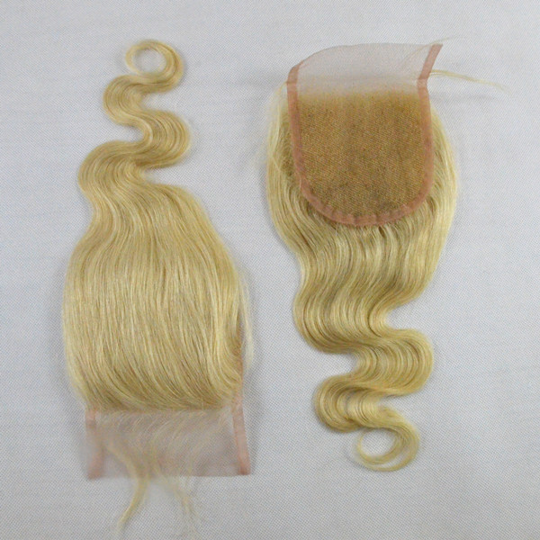 Blonde color lace closure hot sale lp79